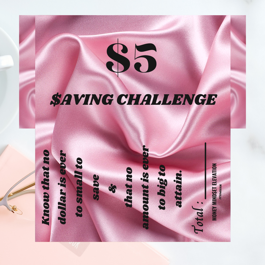 $500 SAVING CHALLENGE