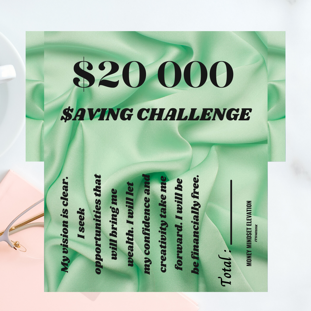 $20 000 SAVING CHALLENGE