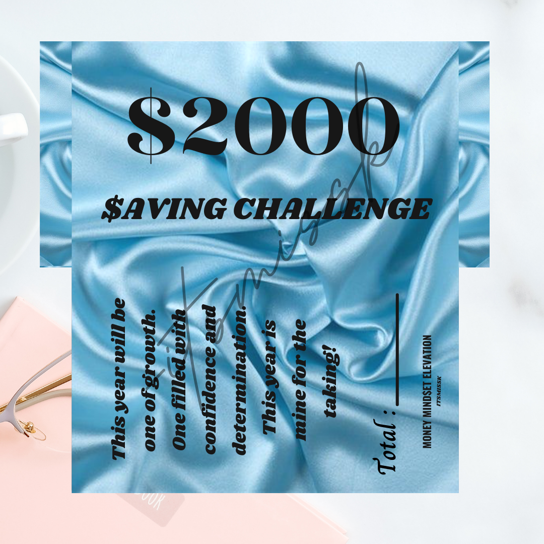 $2000 SAVING CHALLENGE